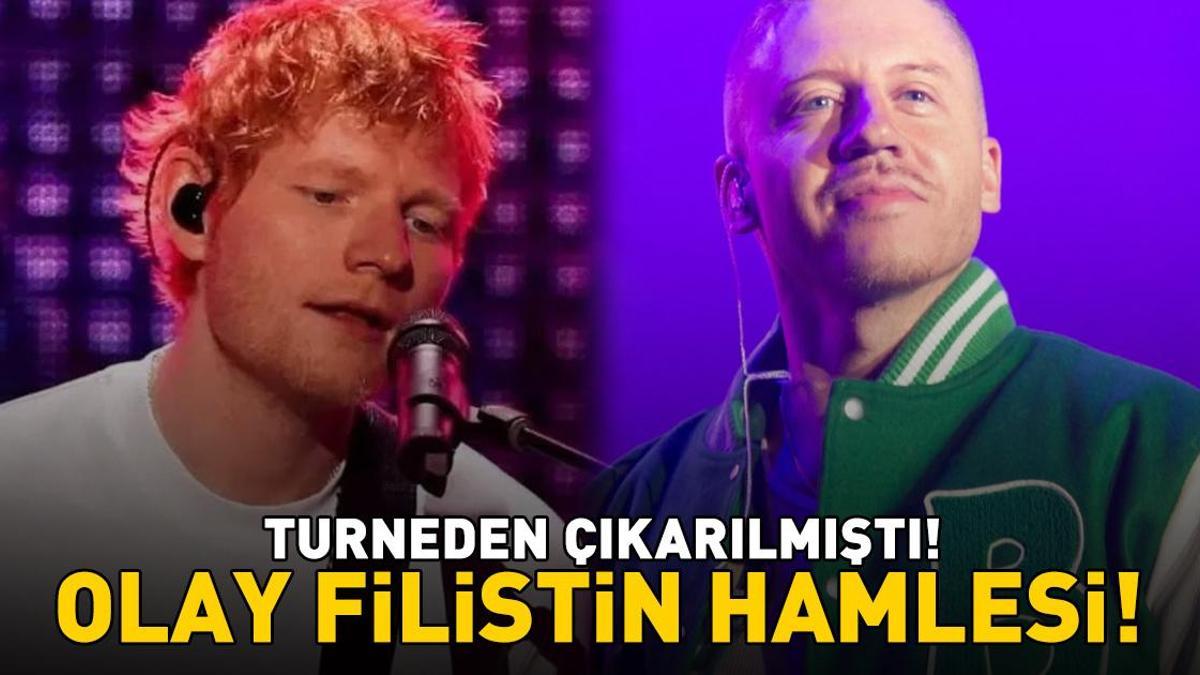 Ed Sheeran'ın turnesinden çıkarılmıştı! ABD'li rapçi Macklemore 'Özgür Filistin Turnesi' düzenleyecek haber görseli