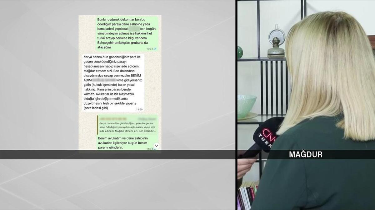 Bahçeşehir'de kira tuzağı iddiası! "1 yıllık peşin kira aldı, ev sahibine vermedi"