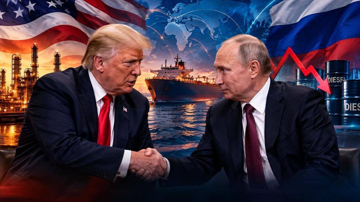 Trump, Putin ile görüştü! Dizel fiyatlarını düşürecek hamleyi resmen duyurdu haber görseli