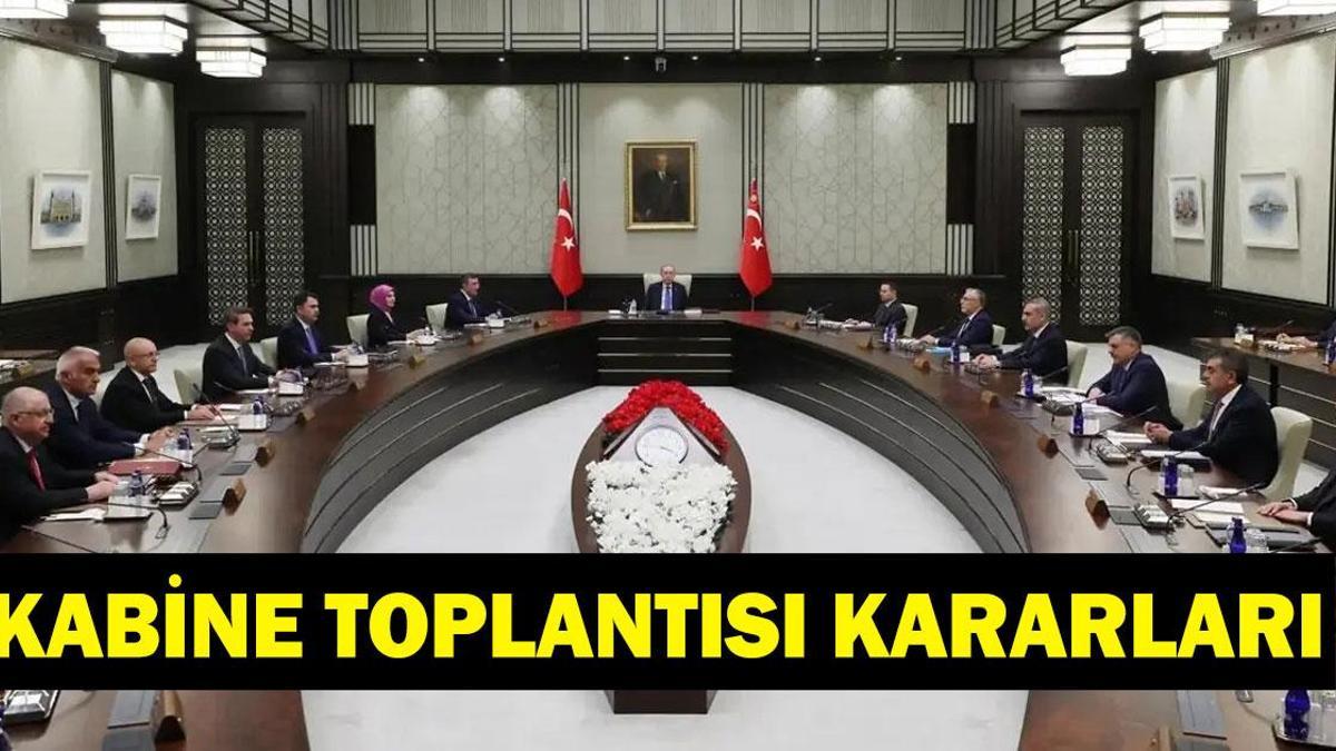 KABİNE TOPLANTISI BUGÜN MÜ? Bakanlar Kurulu Kabine Toplantısı Saat Kaçta? Gündemdeki Konular Neler?