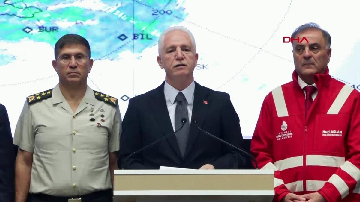 SON DAKİKA! İstanbul'da son durum ne? Vali Gül açıklamalarda bulunuyor