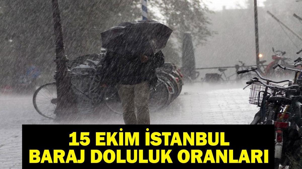 İSKİ BARAJ DOLULUK ORANLARI 15 EKİM 2026: İstanbul'un Barajları Ne Kadar Doldu? İSKİ Açıkladı! Doluluk Oranında Rekor Artış