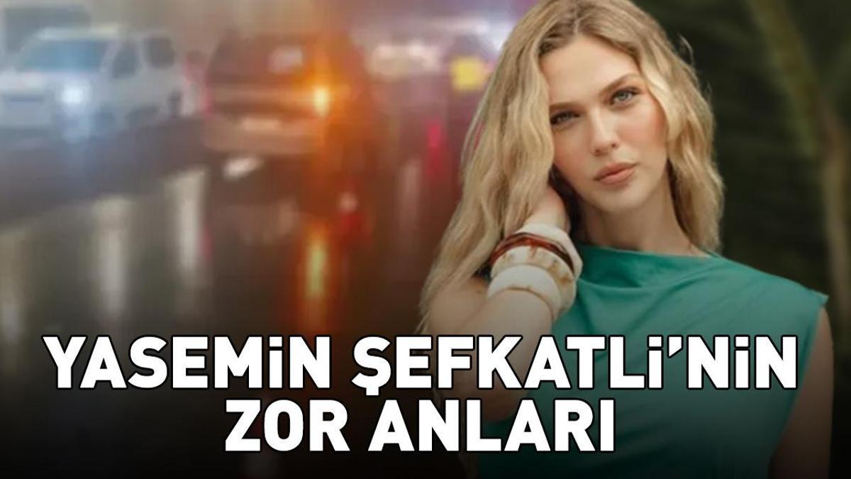 İstanbul'u Sağanak Vurdu, Ünlü İsimler De Nasibini Aldı! Yasemin Şefkatli'nin Zor Anları