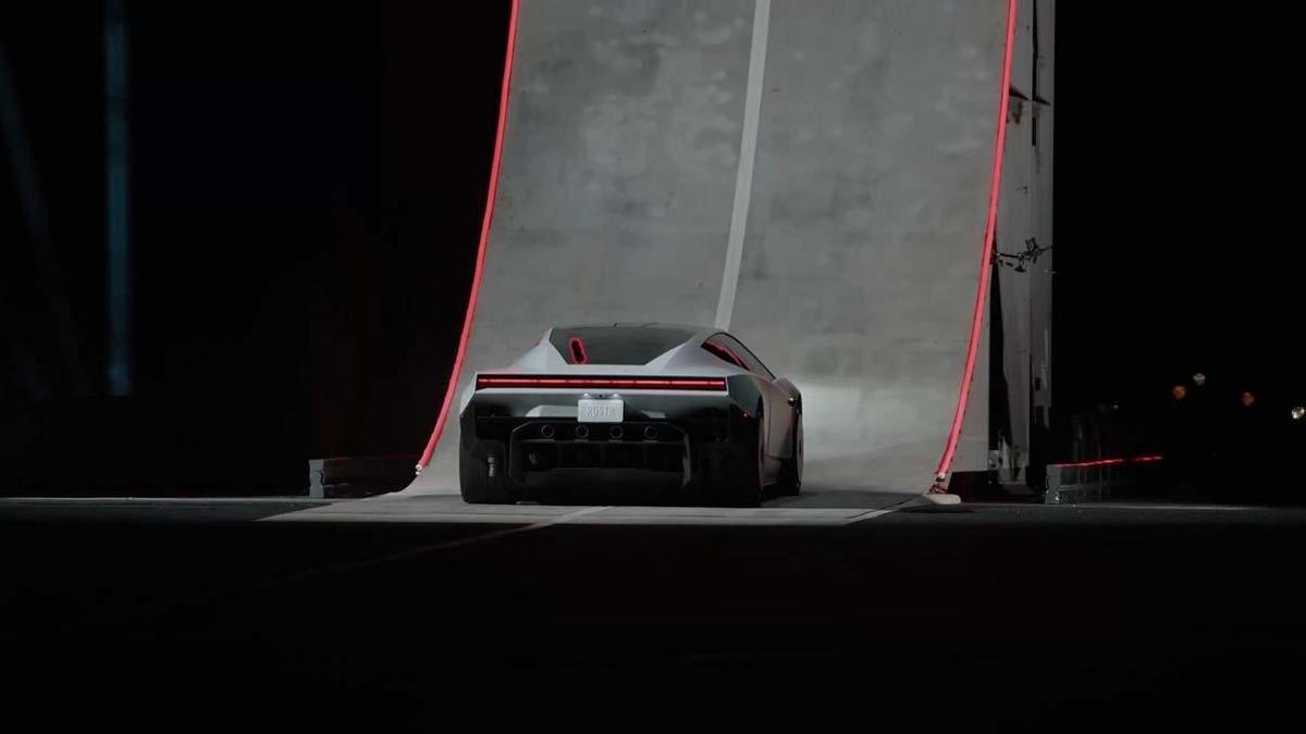 Tesla Roadster, Jet Destekli Şovla Gösterildi