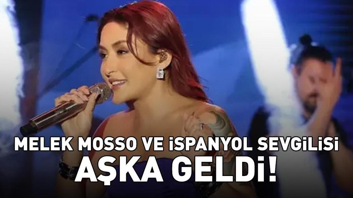 Melek Mosso ve İspanyol sevgilisi aşka geldi! Romantizm dorukta