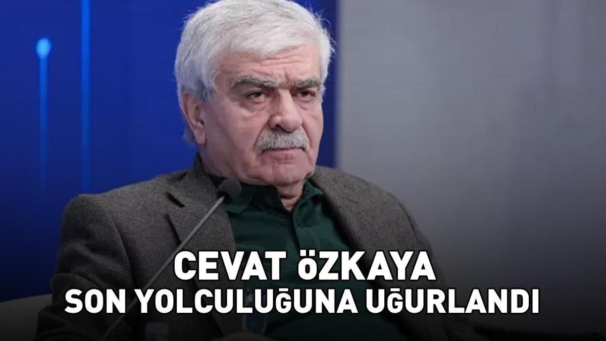 Cevat Özkaya son yolculuğuna uğurlandı: 'O, MÜSLÜMAN COĞRAFYANIN DERTLERİYLE DERTLENDİ' haber görseli