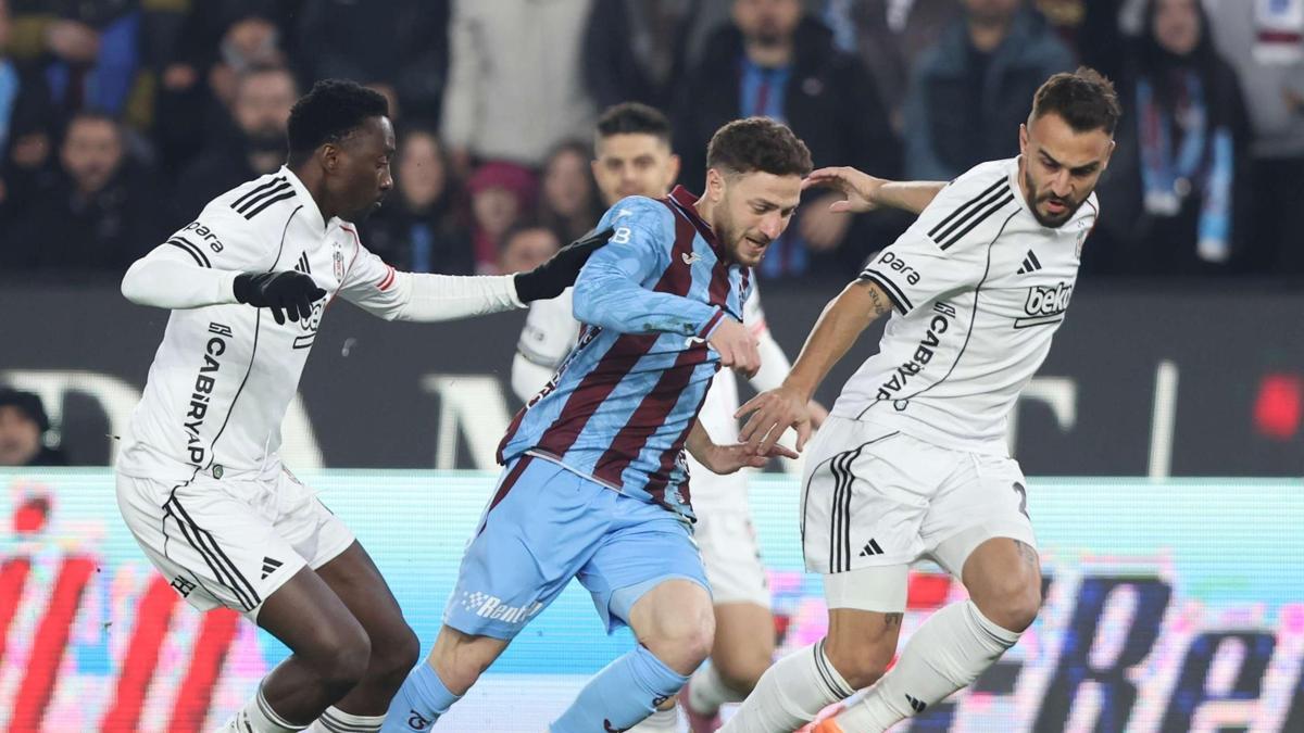 Süper Lig'de yarın 144. randevu: Beşiktaş ile Trabzonspor karşı karşıya gelecek