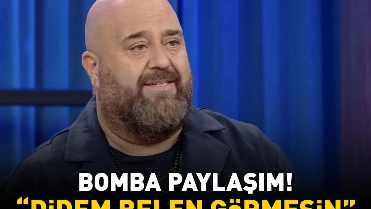 MasterChef Somer Sivrioğlu’ndan bomba paylaşım! ‘Aman Didem Belen görmesin’