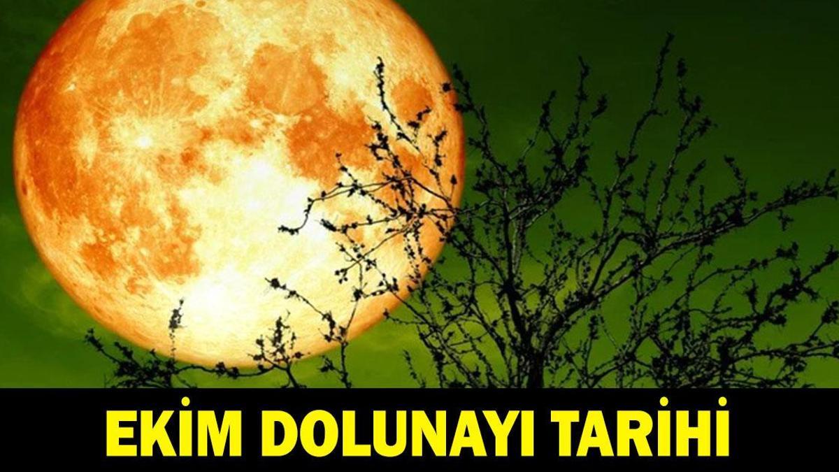 EKİM DOLUNAYI TARİHİ 2026: Avcı Dolunayı Ne Zaman, Saat Kaçta, Hangi Gün? İşte Ekim Dolunayı Tarihi