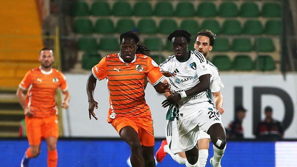 Kocaelispor, Alanyaspor deplasmanında kazandı