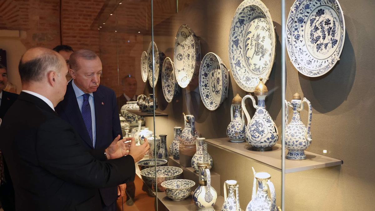 Cumhurbaşkanı Erdoğan: Topkapı Sarayı, dünya müzeleri içerisinde müstesna bir yer tutacak