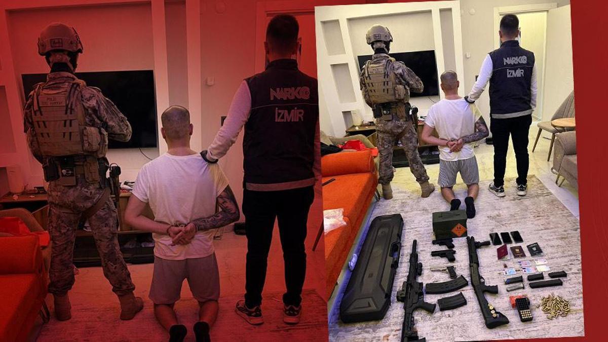 Kırmızı bültenle aranıyordu, Türk polisi İzmir'de yakalandı