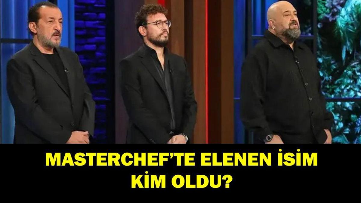 MASTERCHEF'TE ELENEN İSİM: 25 Ekim MasterChef'te kim elendi? MasterChef'e kim veda etti?
