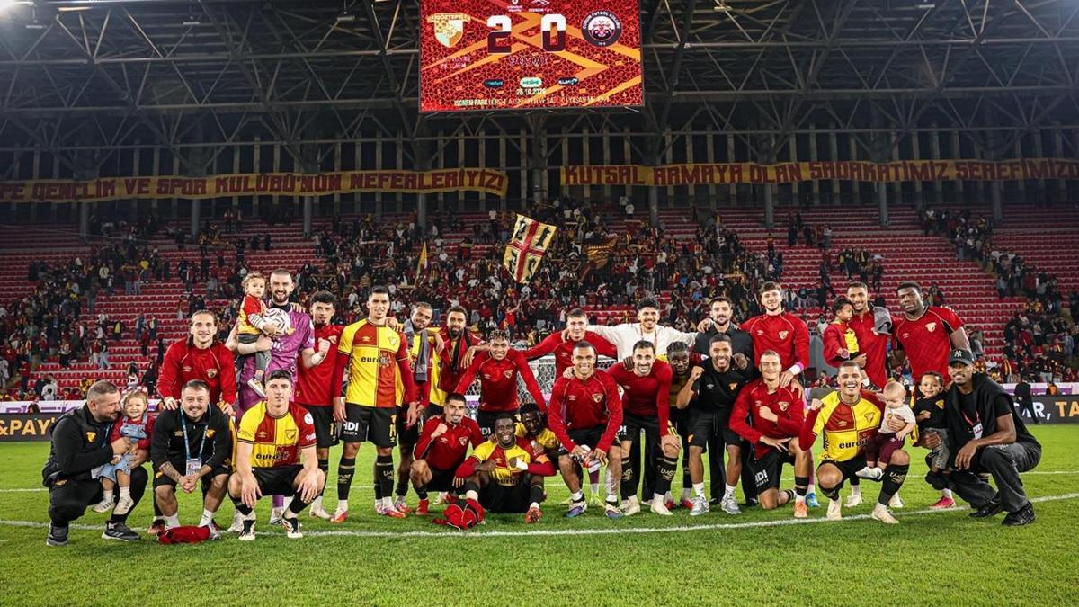 Göztepe galibiyet serisiyle çıkışa geçti