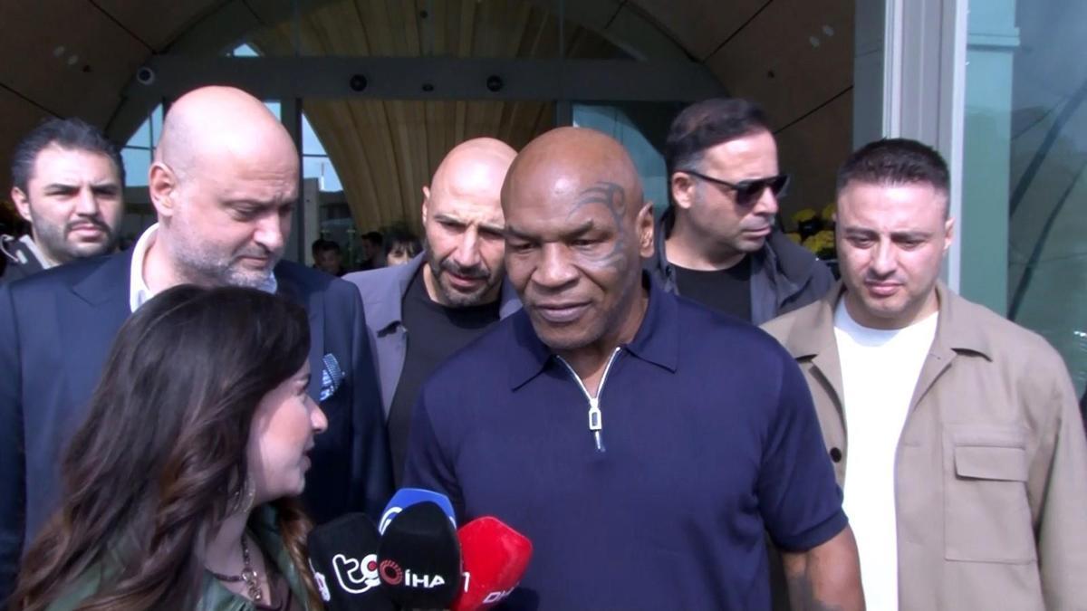 Efsane boksör Mike Tyson, Türkiye'de