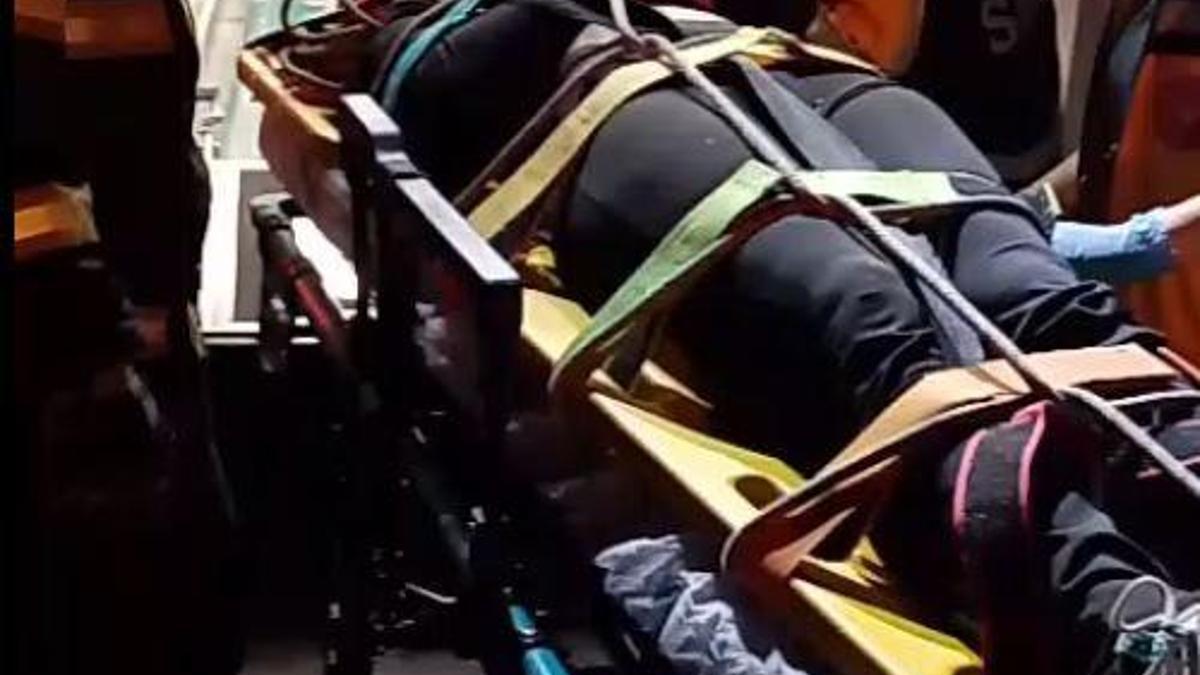 20 metre yükseklikten ormanlık alana düşerek yaralandı haber görseli