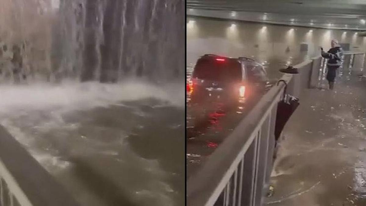 SON DAKİKA... İstanbul'da sağanak etkili oldu! Yollar göle döndü