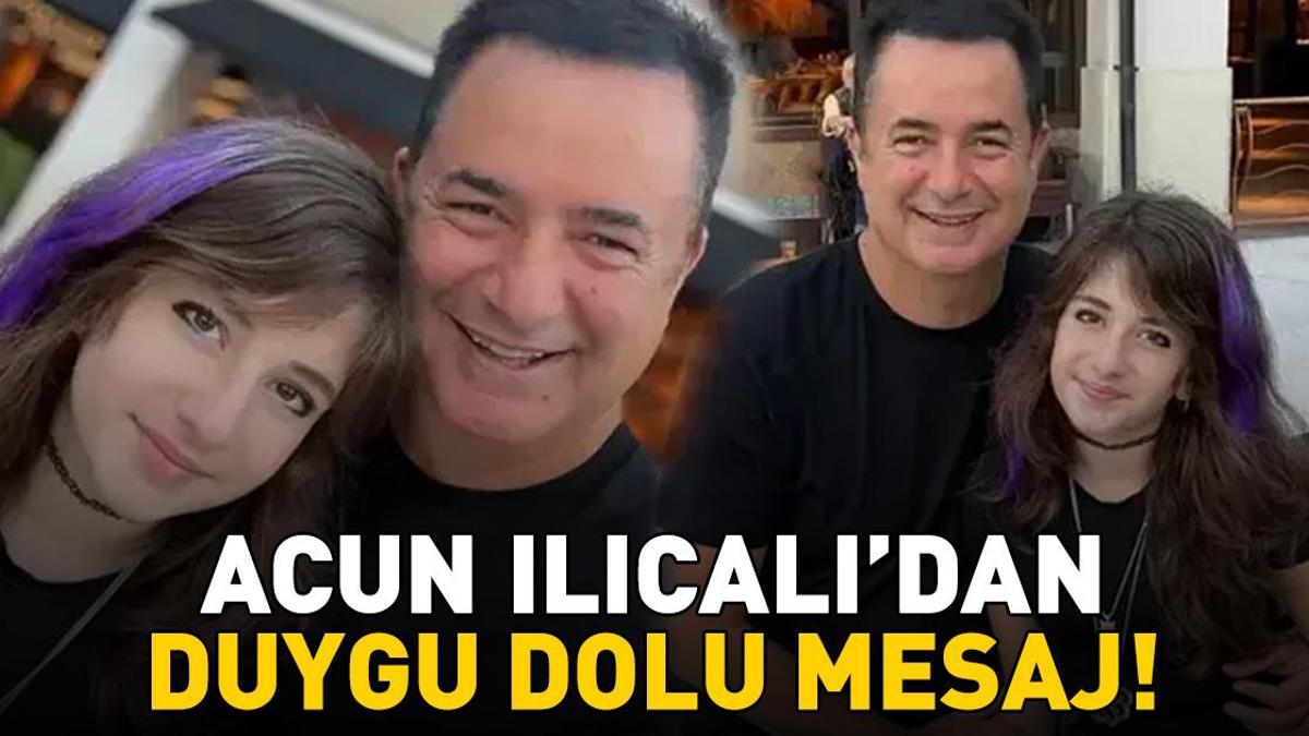 Melisa Ilıcalı 13 yaşında! Acun Ilıcalı'dan duygu dolu mesaj