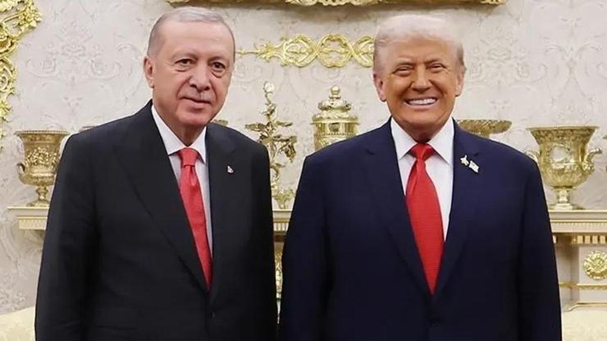 SON DAKİKA HABERİ: Cumhurbaşkanı Erdoğan, ABD Başkanı Trump ile görüştü