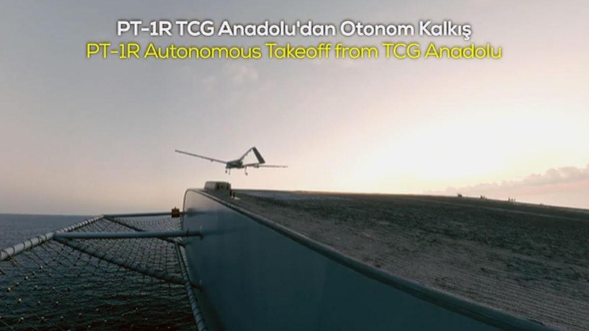 Bayraktar TB3'ten yeni başarı! TCG Anadolu'dan havalandı, hedefini tamamladı