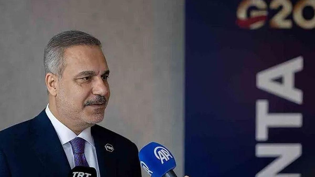 Bakan Fidan'dan G20 sonrası önemli mesaj: Türkiye sorumluluk almaya devam edecek
