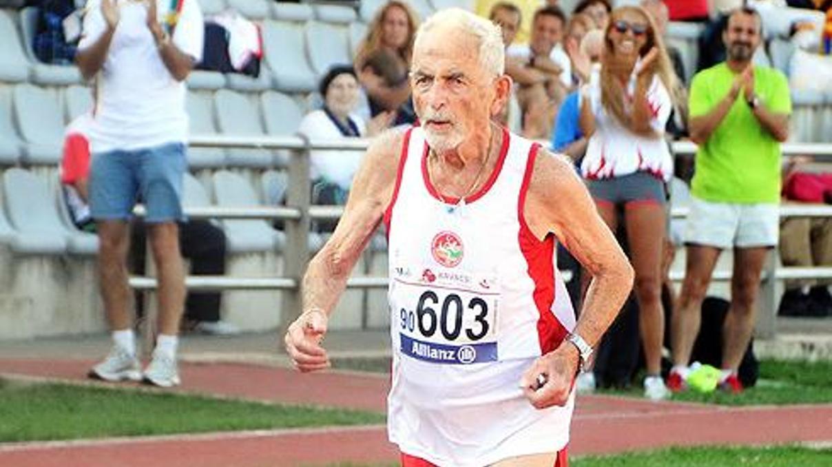 91 yaşında 3 altın, 6 rekor 91 yaşında 3 altın, 6 rekor