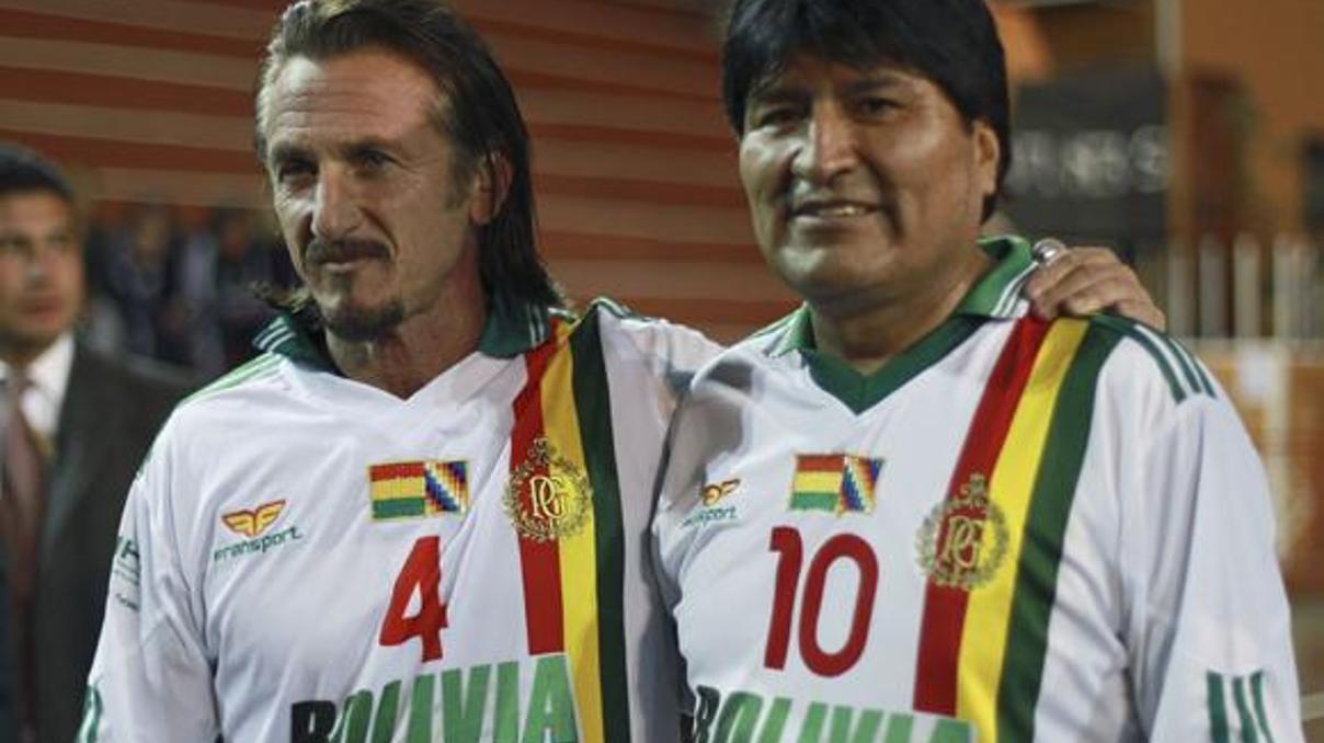 Sean Penn, Moralesin koka elçisi oldu