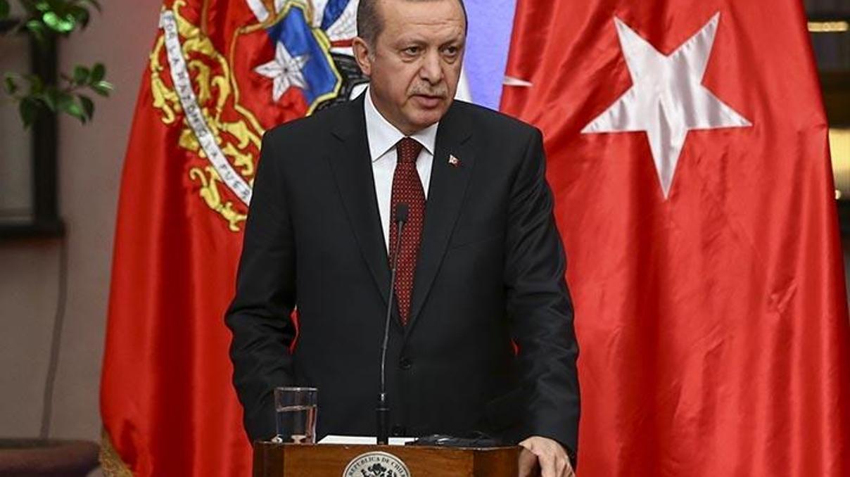 Erdoğan Şiliden Huzur gelecek mesajı verdi
