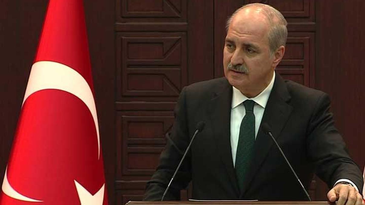 Numan Kurtulmuştan Alman gazeteci açıklaması