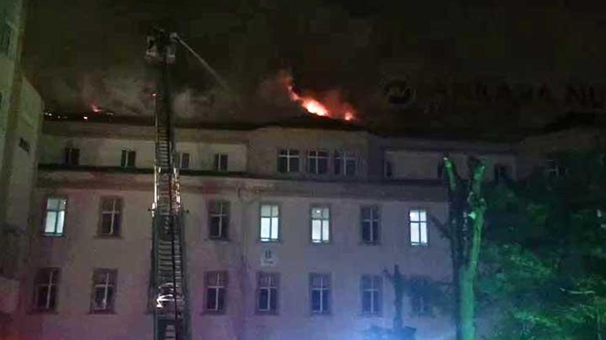 Ankara Numune Eğitim ve Araştırma Hastanesinde yangın