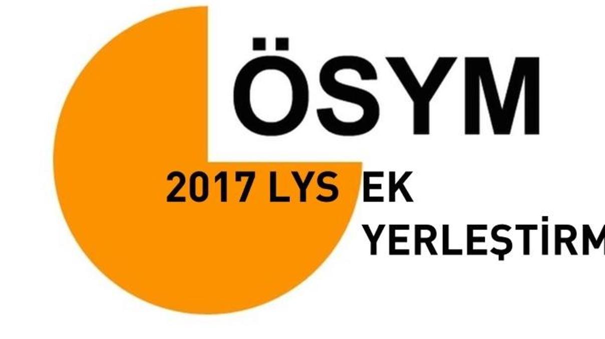 ÖSYM LYS ek tercih sonuçları açıklandı | Üniversite ek yerleştirme sonuç sayfası