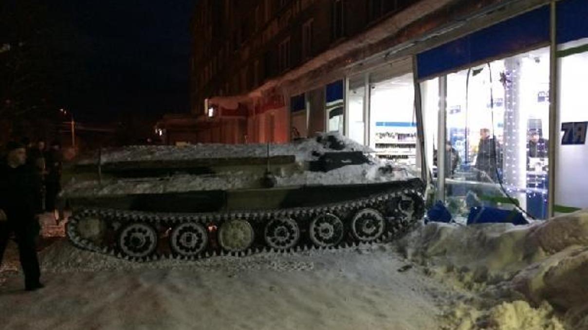 Tankla şarap soygunu