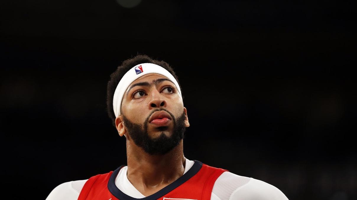 Anthony Davis potayı bombaladı Anthony Davis potayı bombaladı