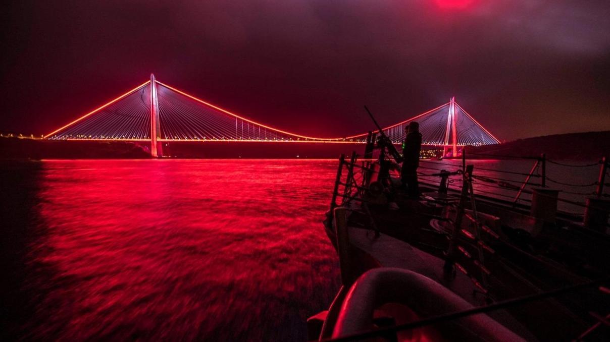 ABD Donanması bu fotoğrafı paylaştı ABD Donanması bu fotoğrafı paylaştı