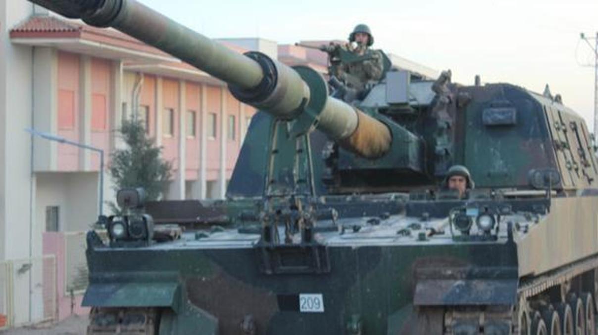 Afrine girmeye çalışan terörist gruplar geri çekildi