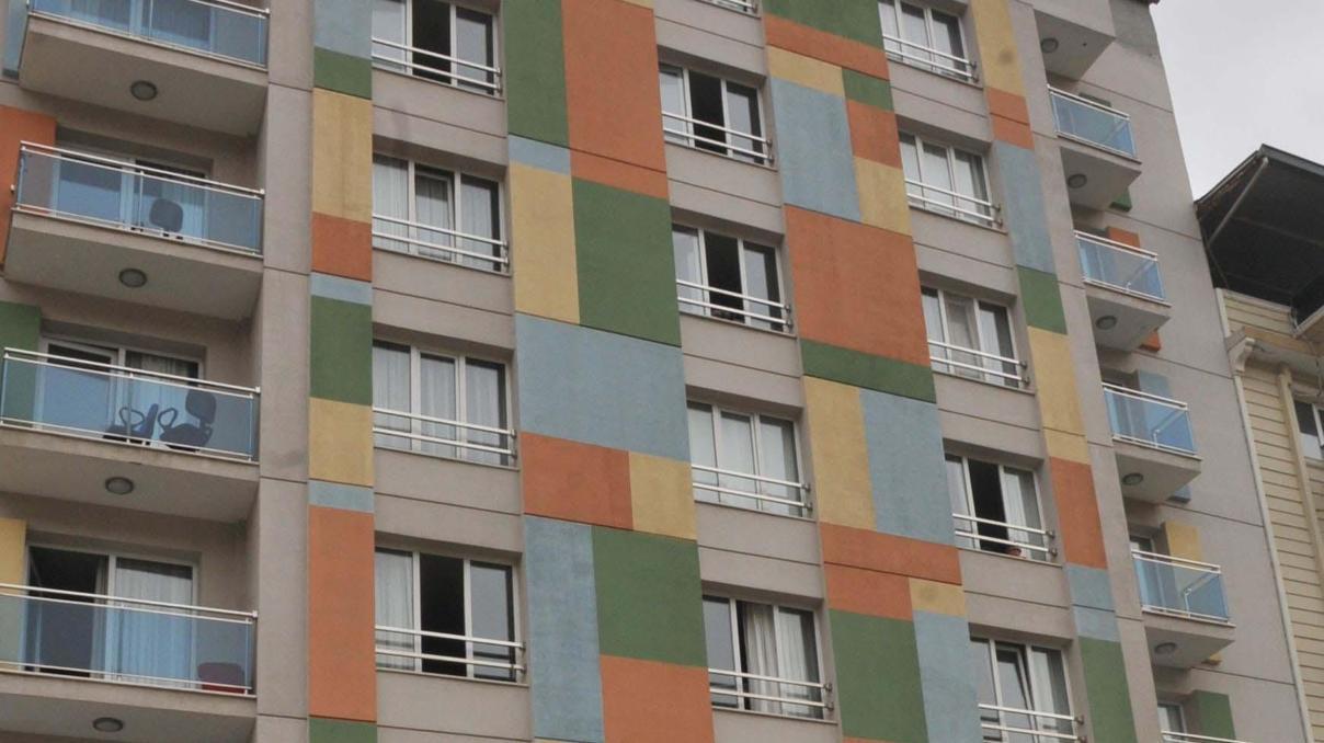 Öğrenci apartında korkutan yangın