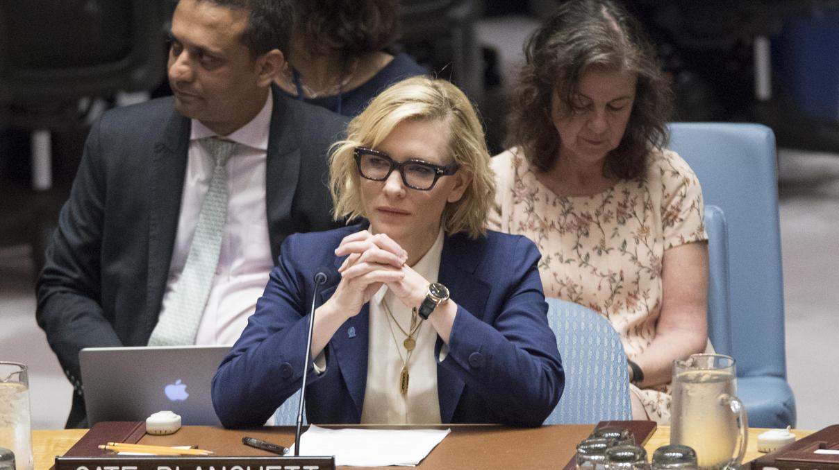 Ünlü oyuncu Cate Blanchett Arakanlı Müslümanların dramını anlattı Ünlü oyuncu Cate Blanchett Arakanlı Müslümanların dramını anlattı