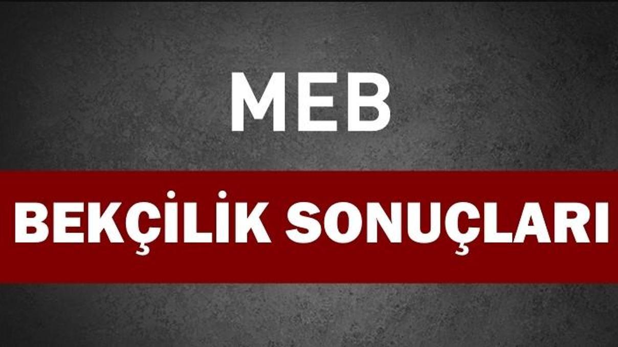Son dakika... 2018 Bekçilik sınav sonuçları açıklandı