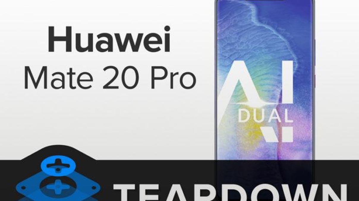 Huawei Mate 20 Pro’nun donanım parçalarına yakından bakın Huawei Mate 20 Pro’nun donanım parçalarına yakından bakın