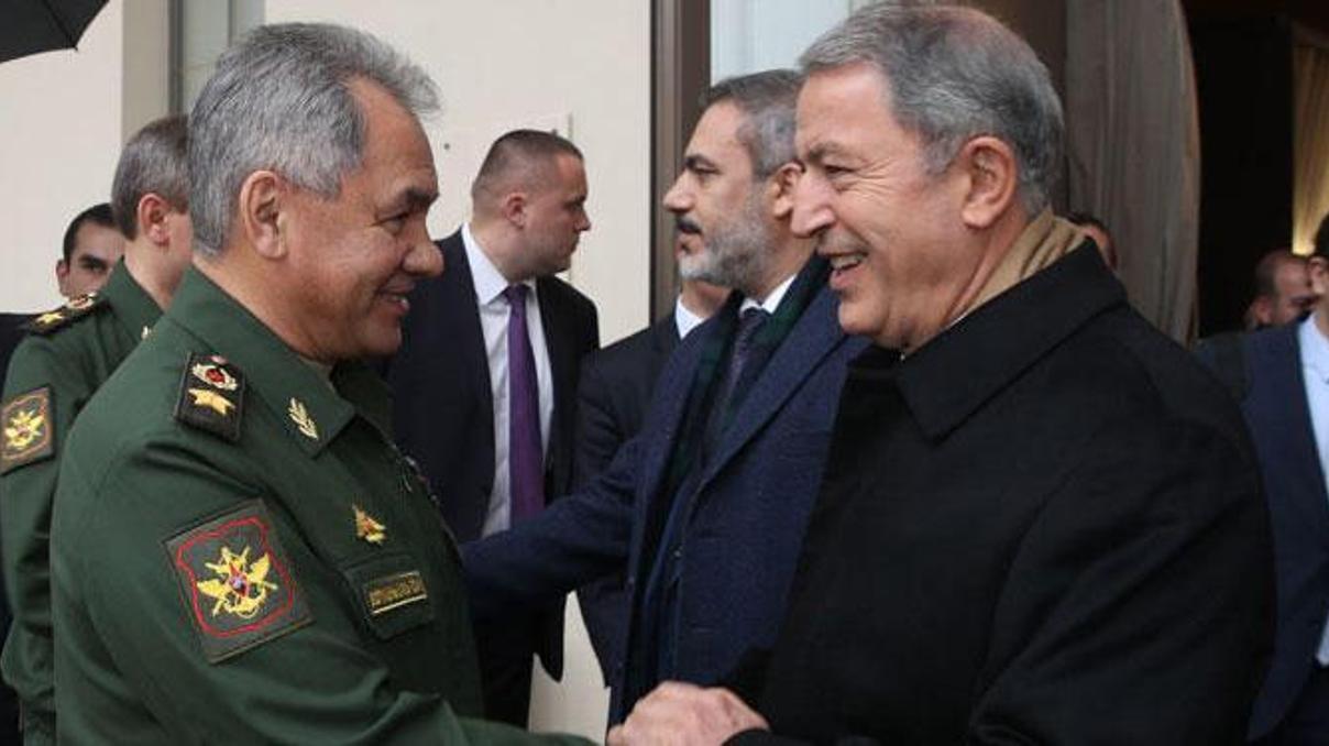 Son dakika: Rusya Savunma Bakanı, Hulusi Akar ile görüştü Son dakika: Rusya Savunma Bakanı, Hulusi Akar ile görüştü