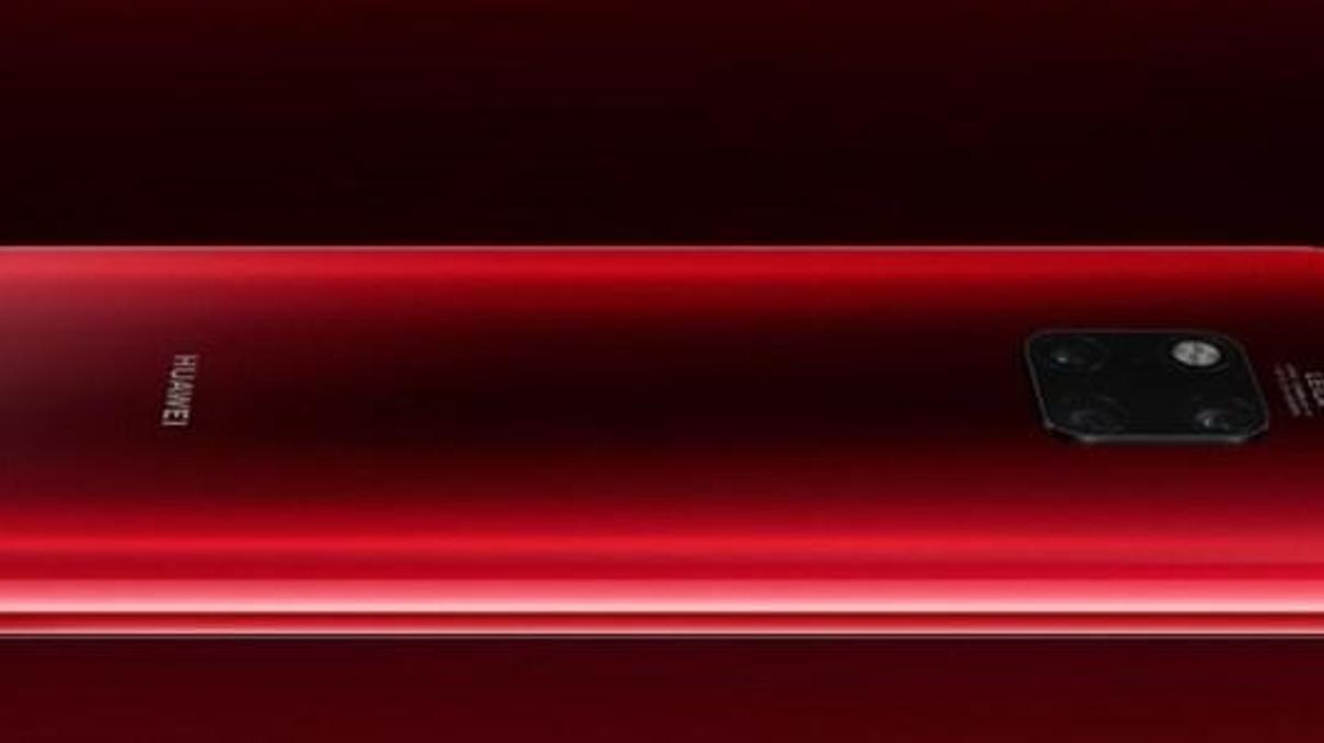 Kırmızı Huawei Mate 20 Pro geliyor