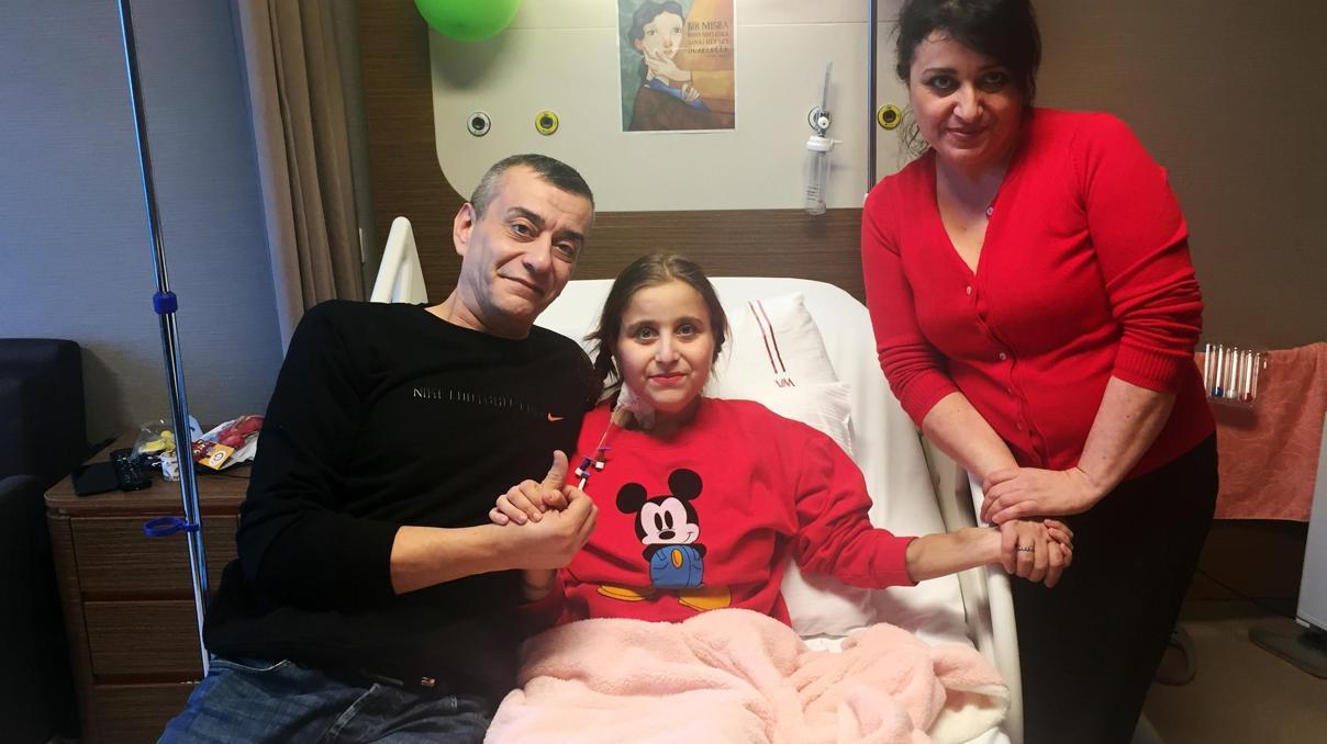 Almanya’da tedavi edilemeyen Aleyna Türkiye’de yeniden hayat buldu Almanya’da tedavi edilemeyen Aleyna Türkiye’de yeniden hayat buldu
