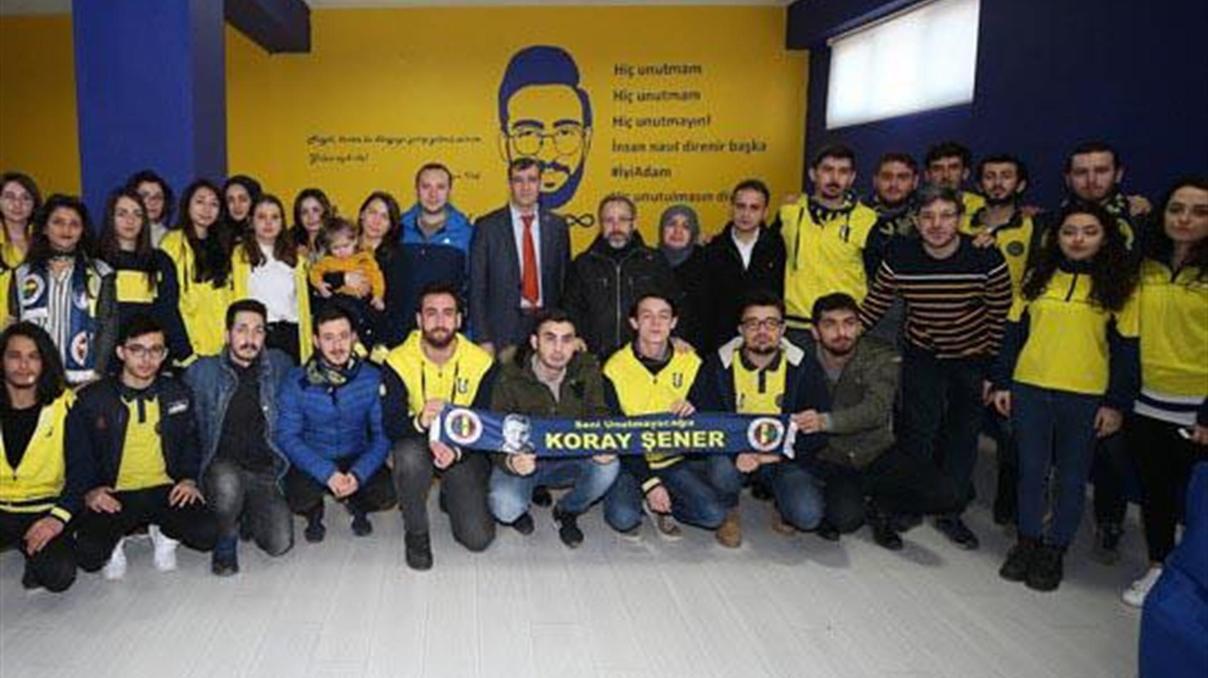Koray Şener adına kütüphane açıldı Koray Şener adına kütüphane açıldı