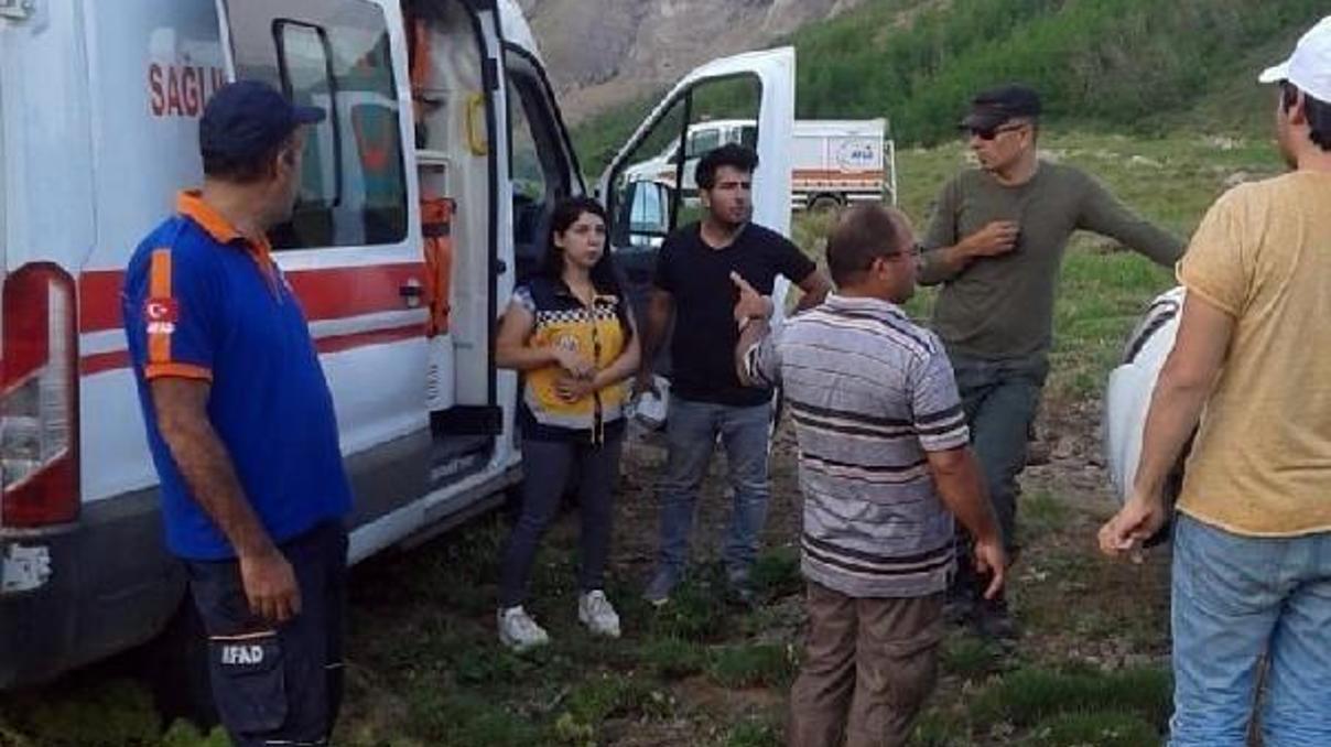 Sülbüs Dağında mantar toplarken düşüp, yaralandı