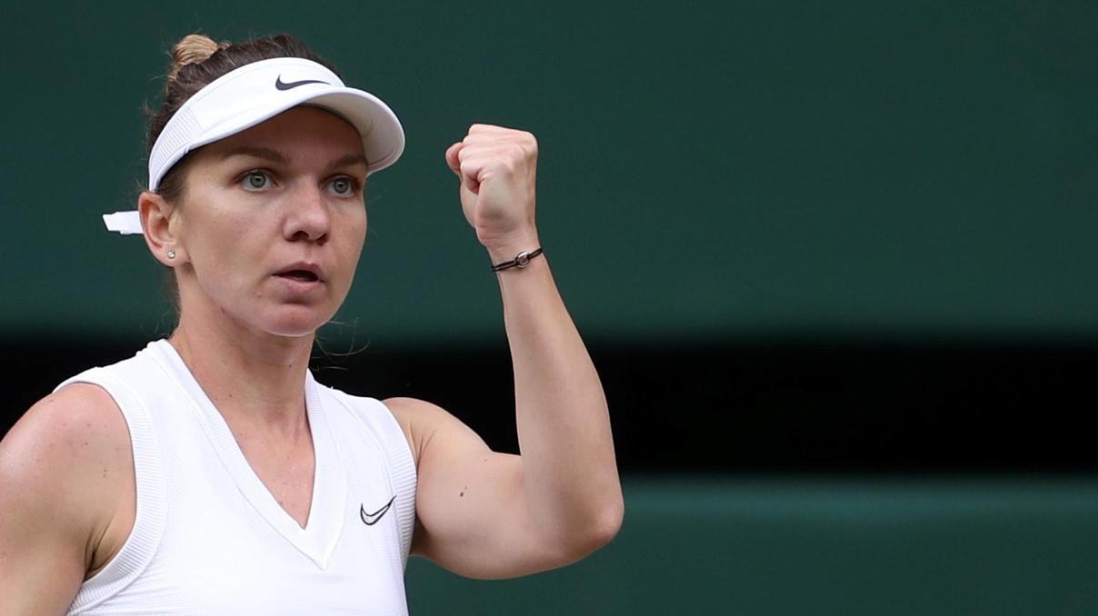 Wimbledonda şampiyon Simona Halep Wimbledonda şampiyon Simona Halep