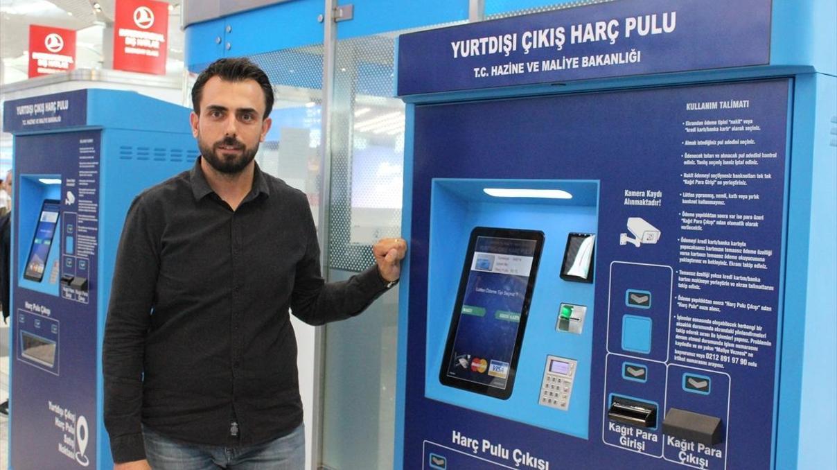 İstanbul Havalimanına harç pulu otomatı eklendi