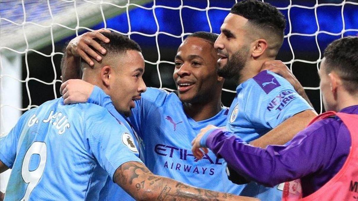 Manchester City, Leicester Cityyi 3 golle geçti Manchester City, Leicester Cityyi 3 golle geçti