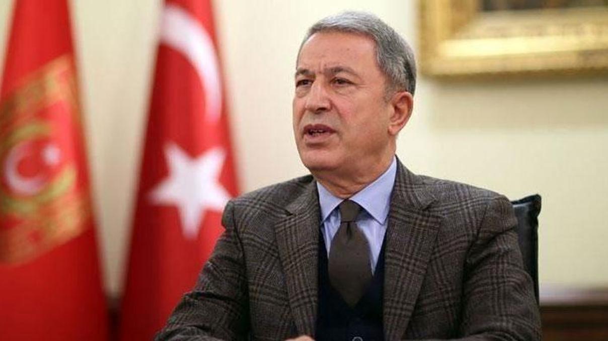 Bakan Akar, Mersinde şehit düşen askerler için başsağlığı mesajı yayımladı Bakan Akar, Mersinde şehit düşen askerler için başsağlığı mesajı yayımladı