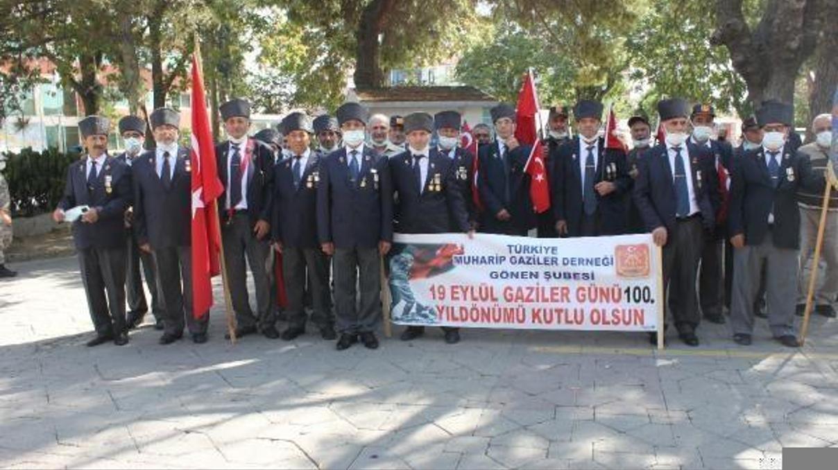 Gönende Gaziler Günü kutlandı Gönende Gaziler Günü kutlandı