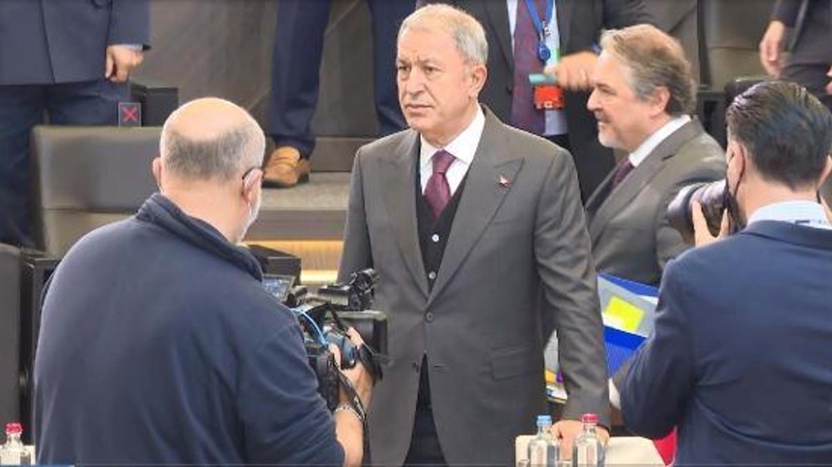 Bakan Akar, NATO Savunma Bakanları Toplantısına katıldı Bakan Akar, NATO Savunma Bakanları Toplantısına katıldı